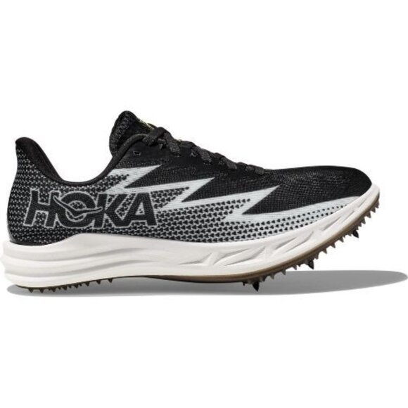 Hoka One One Crescendo MD Unisex M12/W13.5 Running Track Spike Shoes Black White - Picture 2 of 5